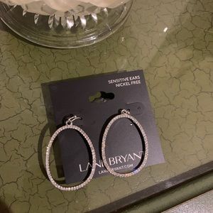Lane Bryant Oval Drop Earrings